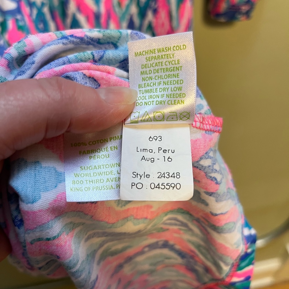Lilly Pulitzer Bay Dress size XL - Picture 3 of 12